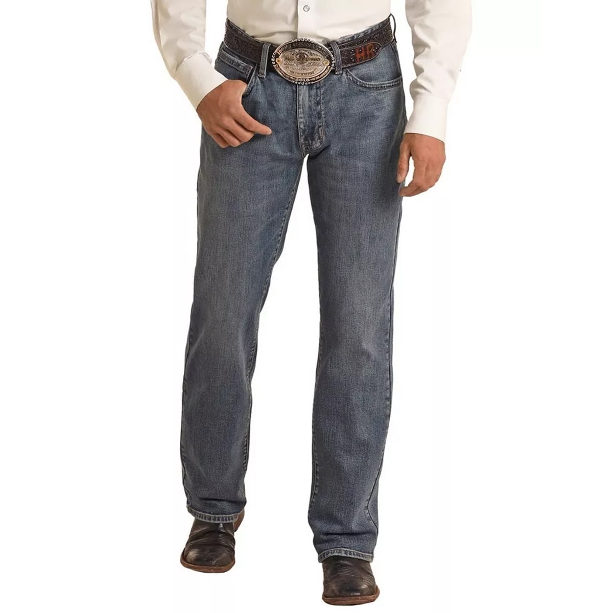 Calça Rock & Roll Double Barrel Relaxed Fit Stackable Boot