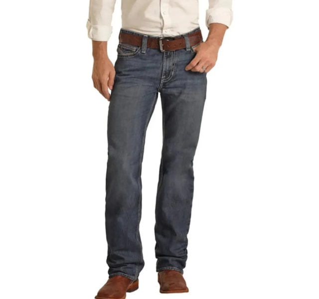 Calça Rock & Roll Double Barrel Relaxed Fit Straight Boot BM0SD03100