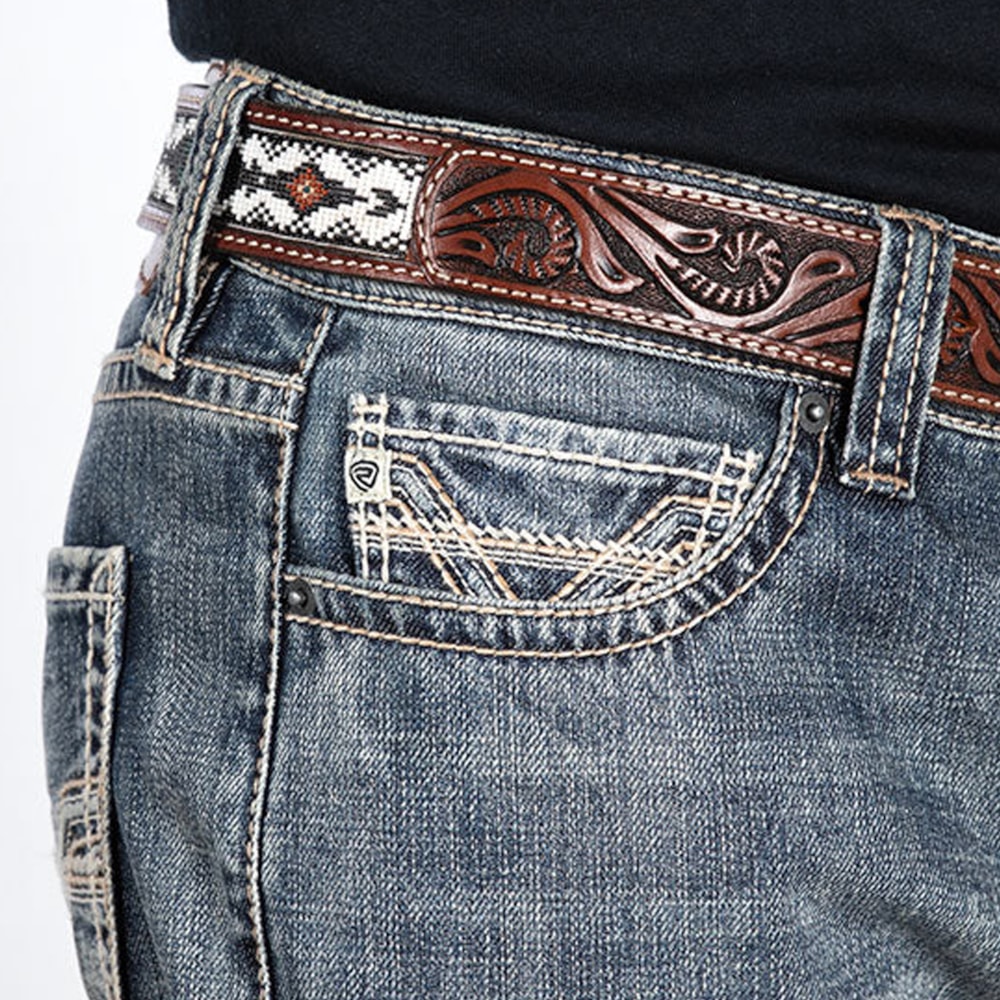 Calça Rock Roll Double Barrel Relaxed Fit Straight Boot