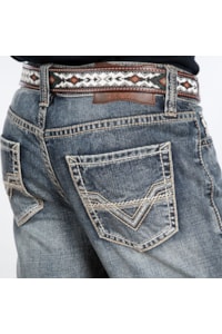Calça Rock & Roll Double Barrel Relaxed Fit Straight Boot BM0SD04811