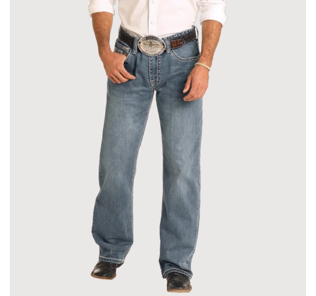 Calça Rock & Roll Double Barrel Relaxed Fit Straight Boot BMS0D04814