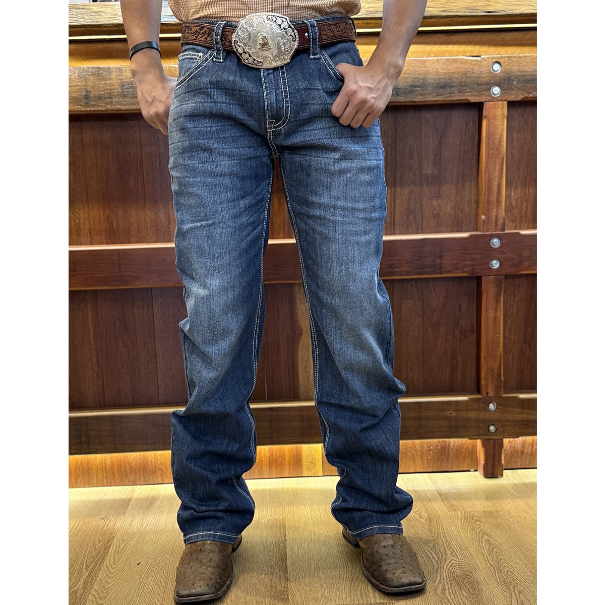 Calça Rock & Roll Double Barrel Straight BM0SD08006 | Cris & Cia