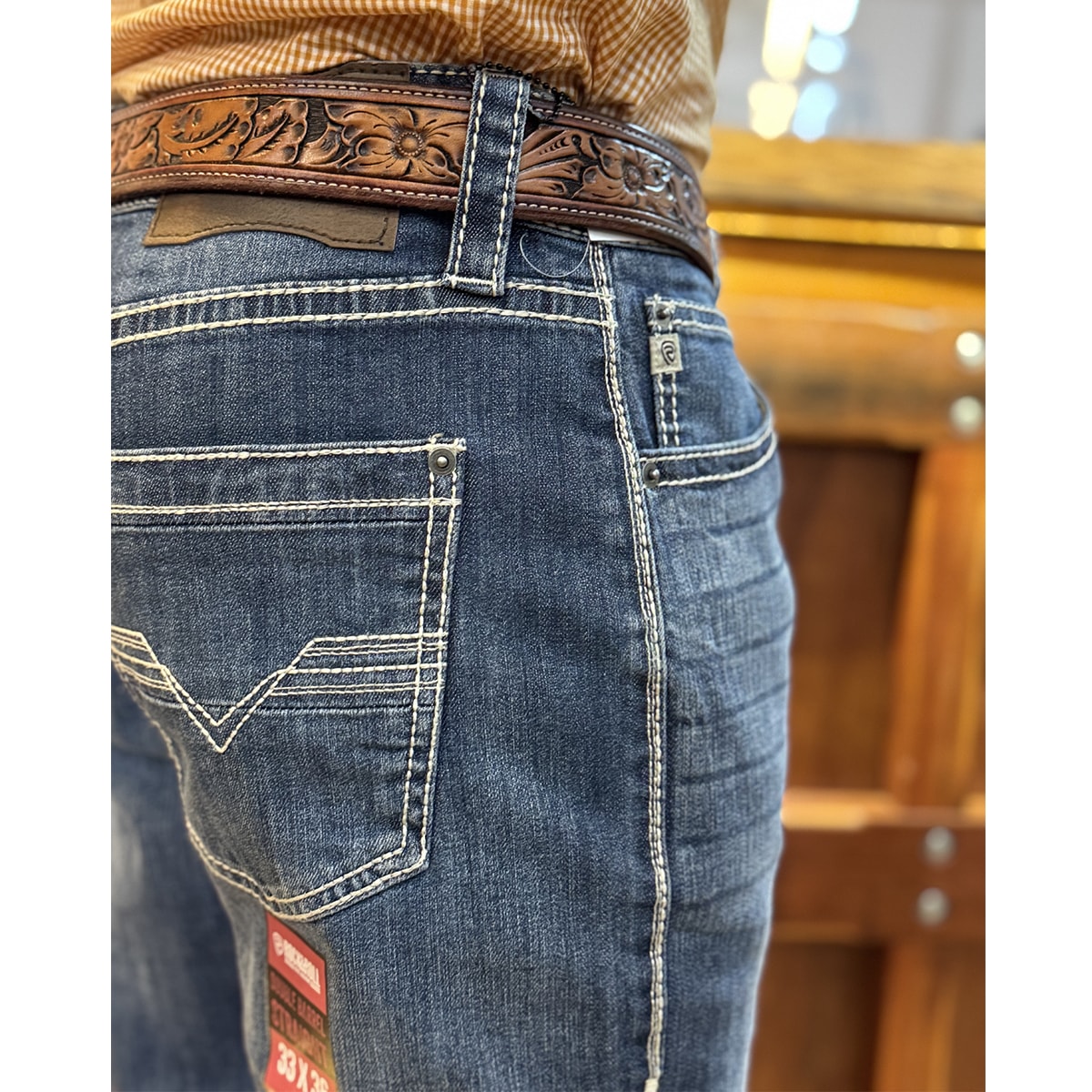 Calça Rock & Roll Double Barrel Relaxed Fit Straight Boot M0S3473