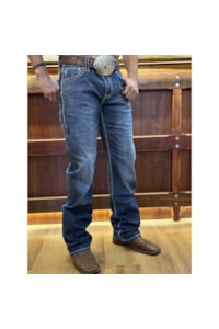 Calça Rock & Roll Double Barrel Relaxed Fit Straight Boot MOS3473