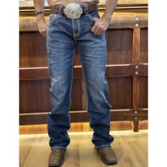 Calça Rock & Roll Double Barrel Relaxed Fit Straight Boot MOS3473