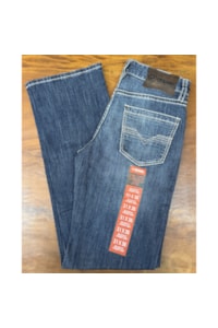 Calça Rock & Roll Double Barrel Relaxed Fit Straight Boot MOS3473