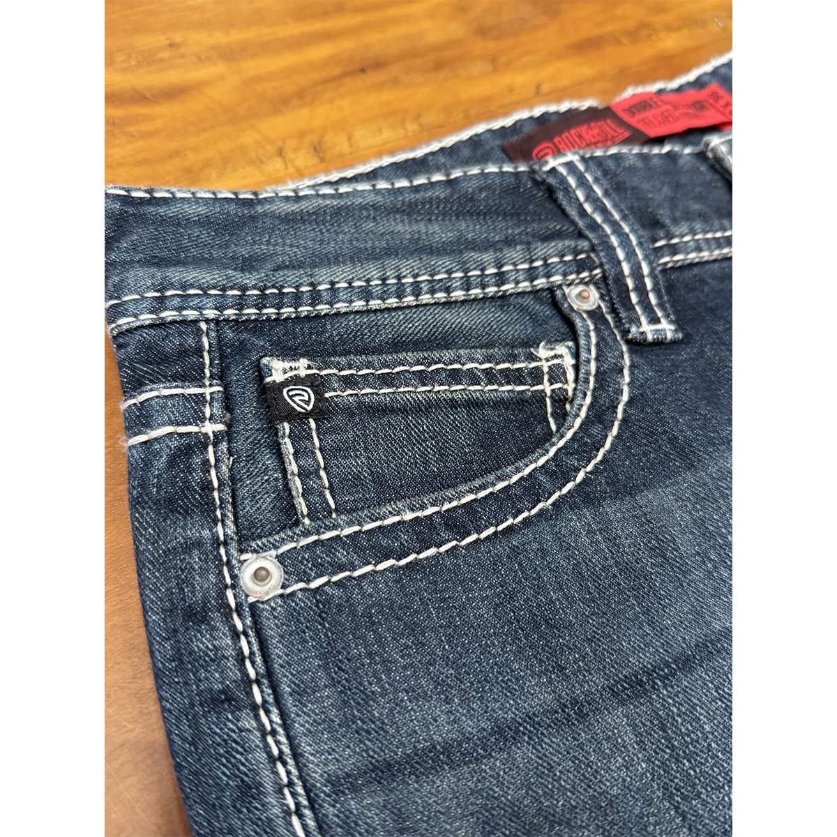 Calça Rock & Roll Double Barrel Relaxed Fit Straight Boot