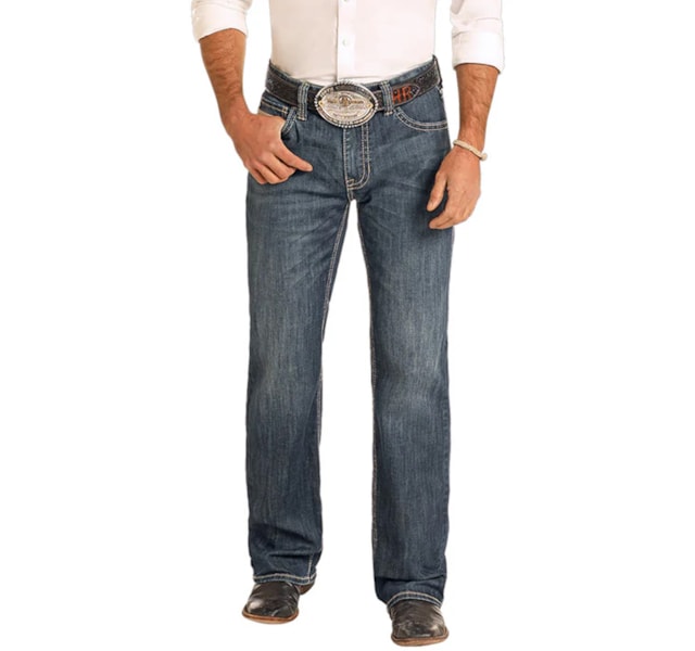 Calça Rock & Roll Double Barrel Straight Boot Relaxed Boot BM0SDO4816