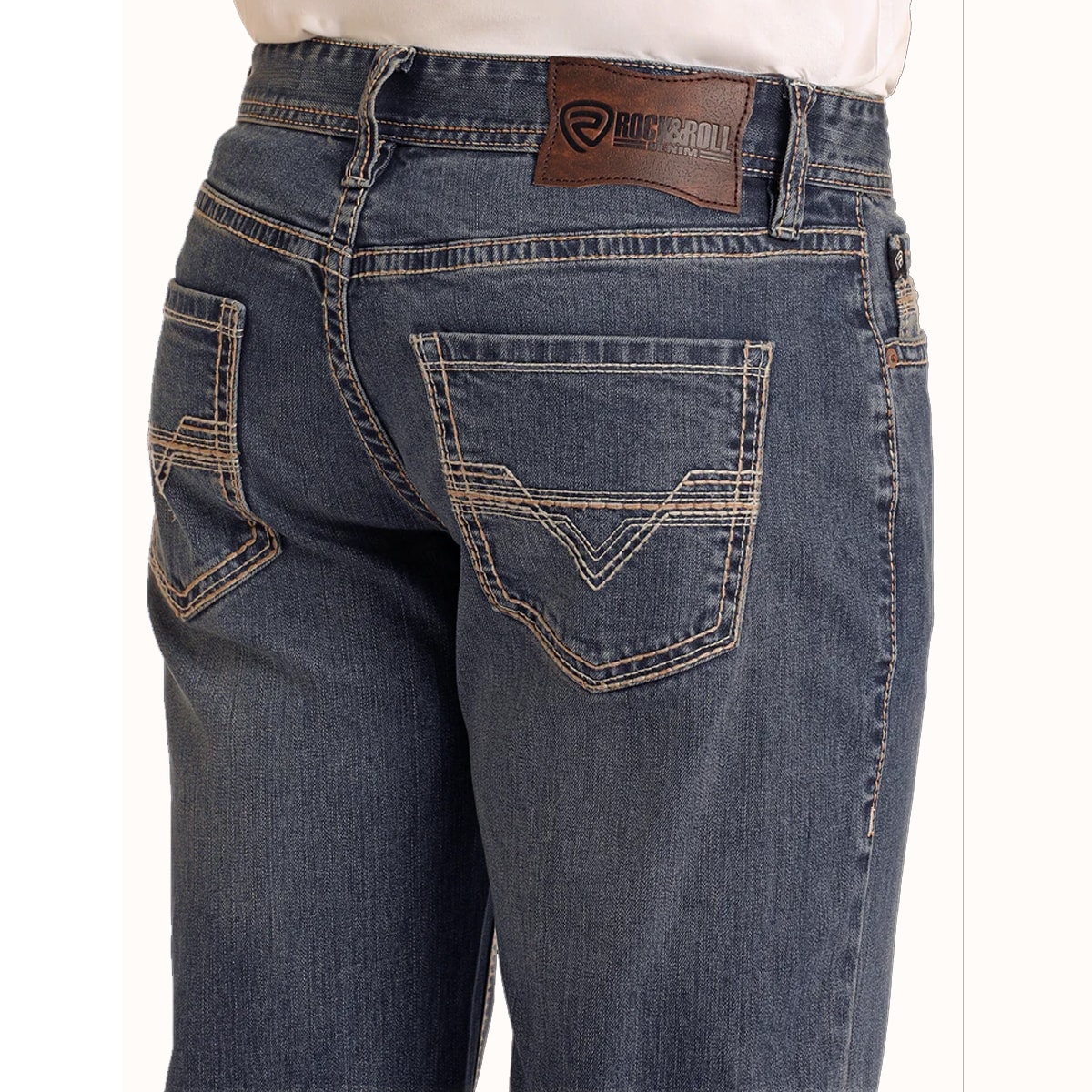 Calça Rock & Roll Jeans Relaxed Fit Straigth Boot Double Barrel