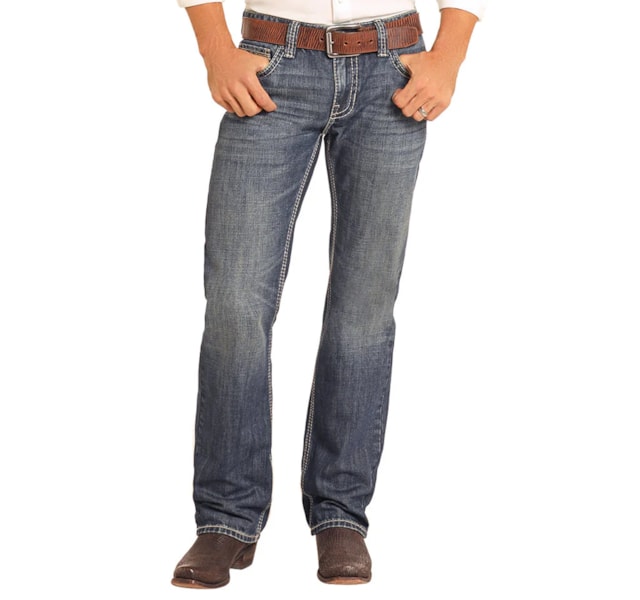Calça Rock & Roll Pistol Regular Fit Straight Boot BM1PD04817