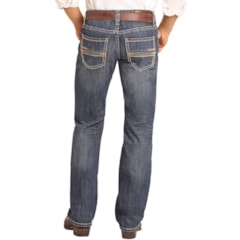 Calça Rock & Roll Pistol Regular Fit Straight Boot BM1PD04817