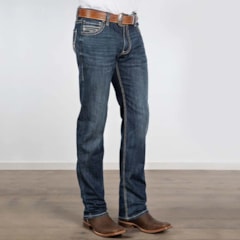 Calça Rock & Roll Revolver Slim Fit Straight Boot BM1RD04827