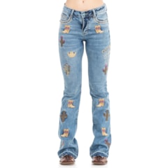 Calça Zenz Western Aloha Jeans Claro ZW0324001