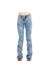 Calça Zenz Western Aloha Jeans Claro ZW0324001