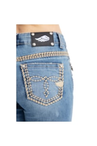 Calça Zenz Western Bikini Jeans Claro ZW0324068