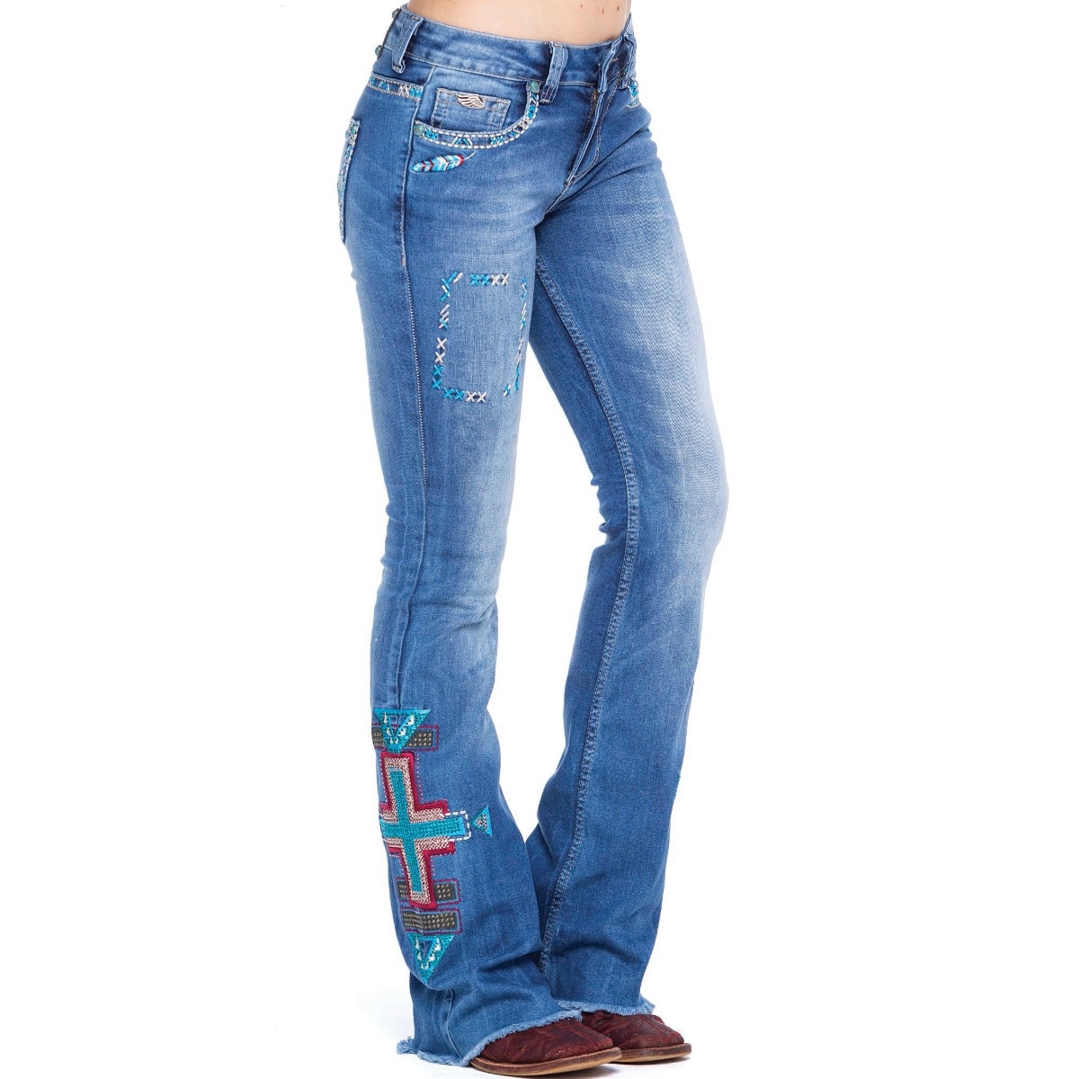 calça zenz western milano jeans