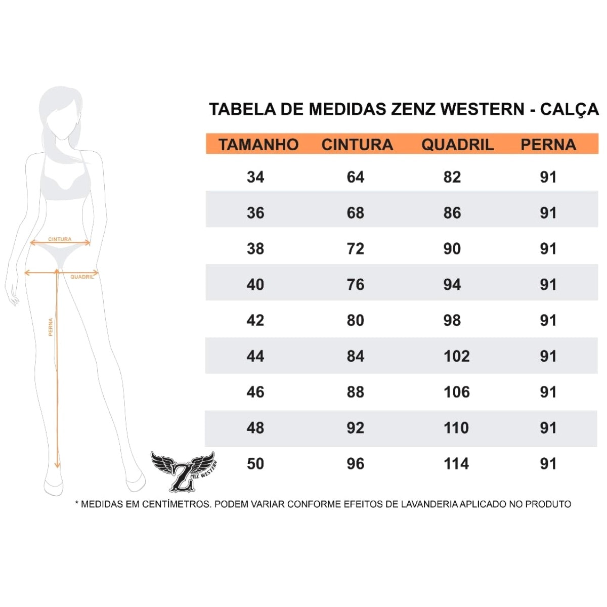 Calça Zenz Western Famous ZW0323011 | Cris & Cia