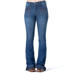 Calça Zenz Western Margareth Jeans Stone ZW0224029