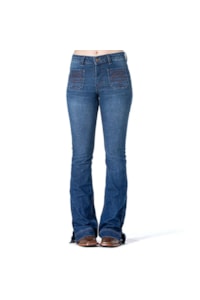 Calça Zenz Western Margareth Jeans Stone ZW0224029