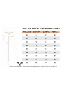 Calça Zenz Western Vikings Jeans ZW0124013