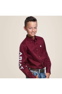 Camisa Ariat Infantil Classic Fit 10030163