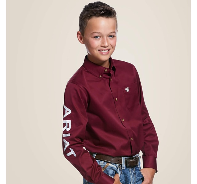 Camisa Ariat Infantil Classic Fit 10030163