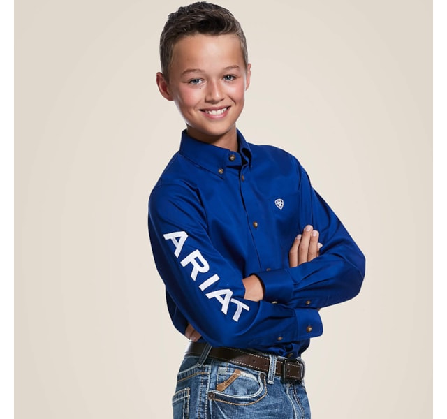 Camisa Ariat Infantil Classic Fit 10030164