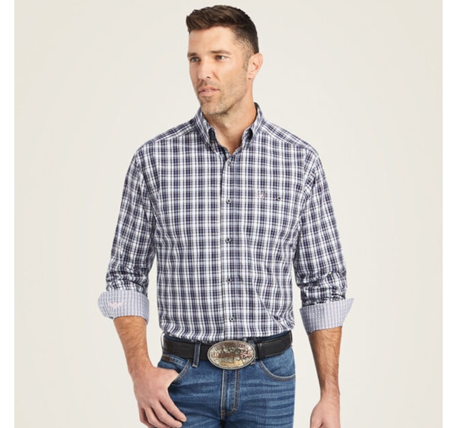 Camisa Ariat Perfomance Stretch Classic Fit 10042347