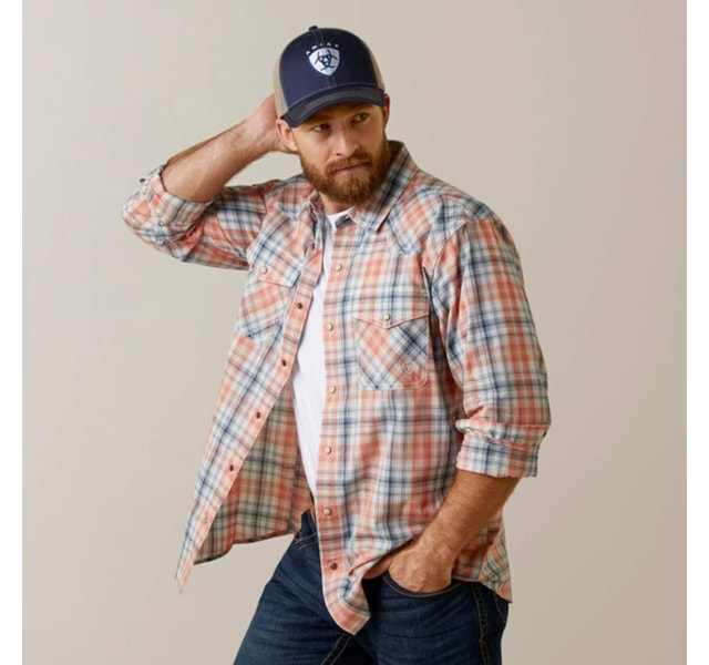 Camisa Ariat Retrô Fit 10044963