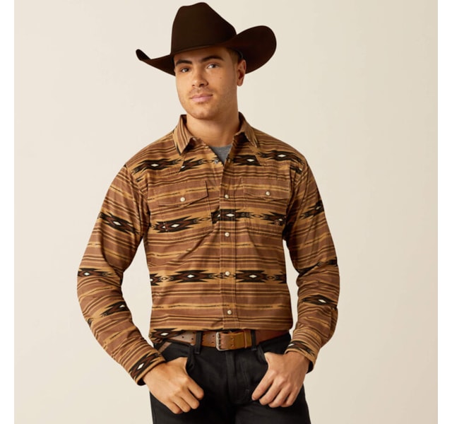 Camisa Ariat Retrô Fit 10053874