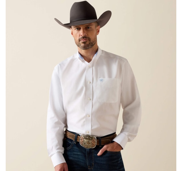 Camisa Ariat Wrinkle Free Classic Fit 10020331
