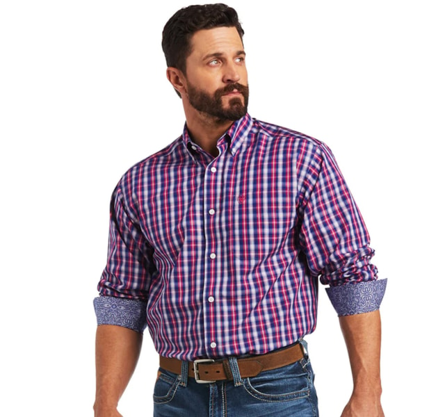 Camisa Ariat Wrinkle Free Classic Fit 10040784