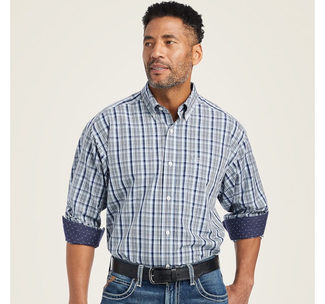 Camisa Ariat Wrinkle Free Classic Fit 10042321