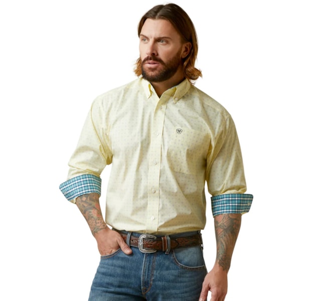 Camisa Ariat Wrinkle Free Classic Fit 10044902