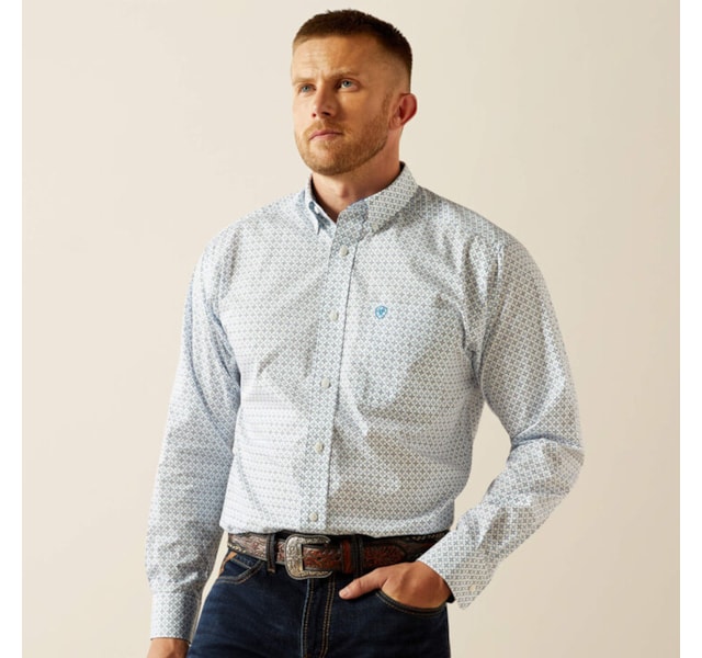 Camisa Ariat Wrinkle Free Classic Fit 10054722