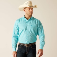 Camisa Ariat Wrinkles Free Classic Fit 10048413