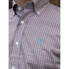 Camisa Austin 14551-04 Verde/Vermelho/Preto