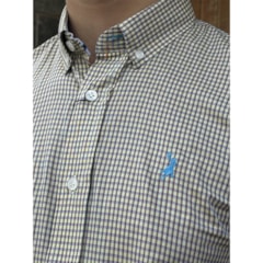 Camisa Austin 14551-06 Amarelo/Azul/Laranja