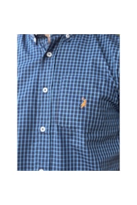 Camisa Austin Western Azul Marinho/Azul Claro 13476-81