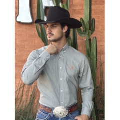 Camisa Austin Western Verde/Branco 13627-50