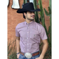 Camisa Austin Western Vermelho/Azul/Branco 13476-78