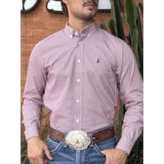 Camisa Austin Western Vermelho/Branco 13627-54