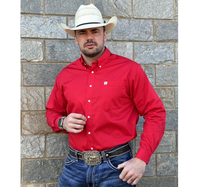 Camisa cinch MTW1103313-RED