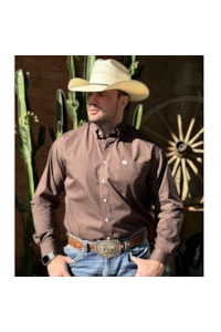 Camisa Cinch MTW1104236-BRN