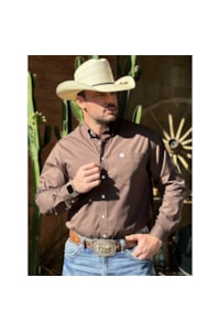 Camisa Cinch MTW1104236-BRN