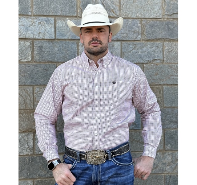 Camisa Cinch MTW1105461-RED