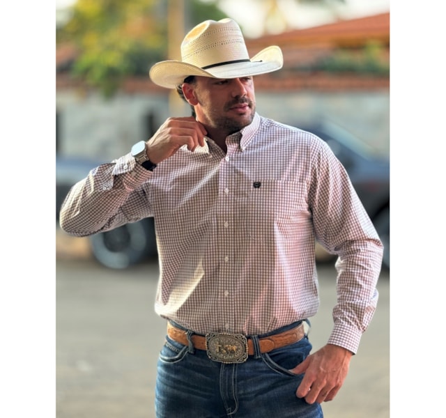 Camisa Cinch MTW1105718-WHT