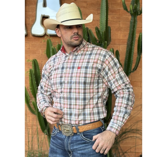 Camisa Cinch MTW1105728-WHT