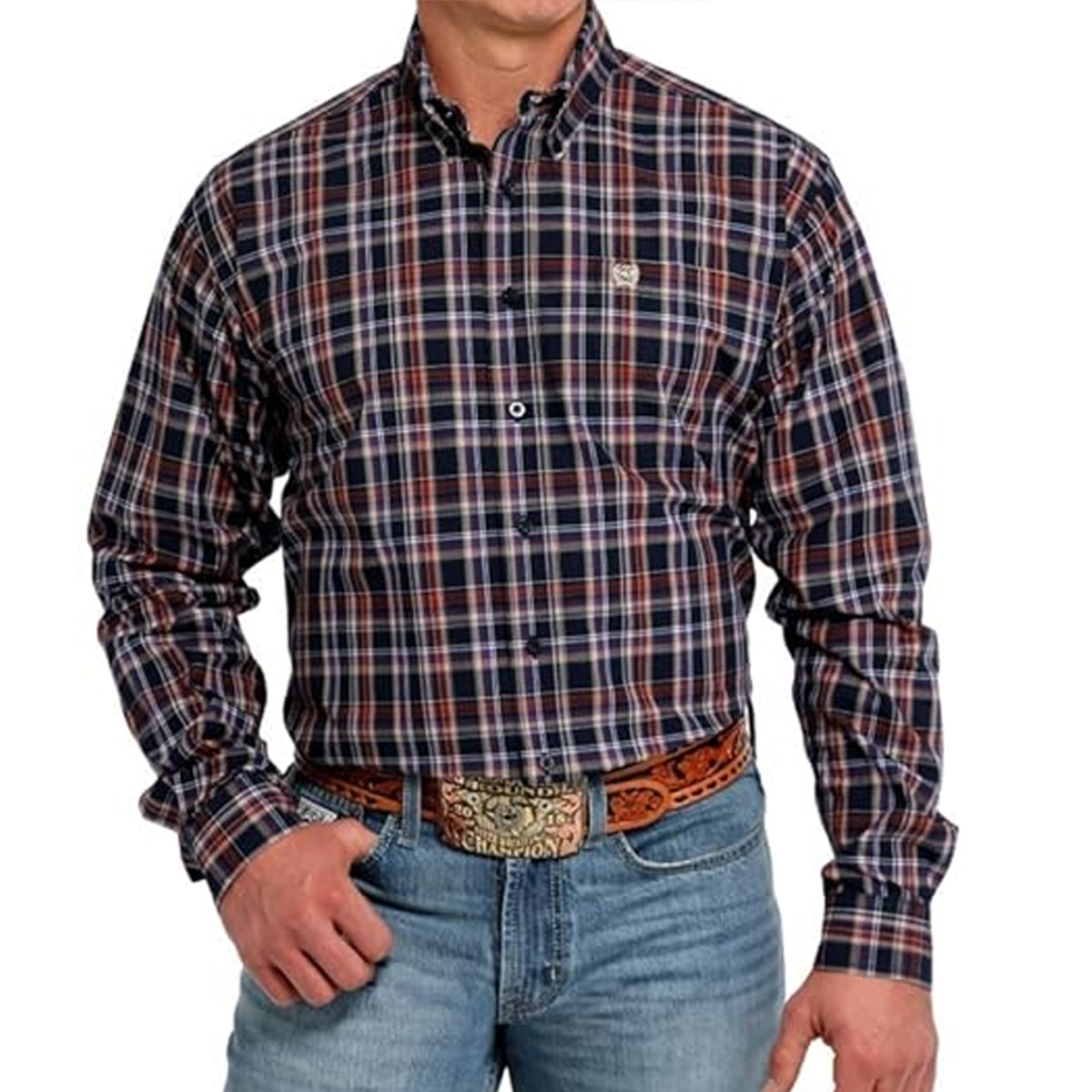 Camisa Cinch MTW1105848-NAV | Cris & Cia