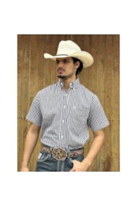 Camisa Classic CMCLO-CL-XDF-03 Preto/Cinza/Branco